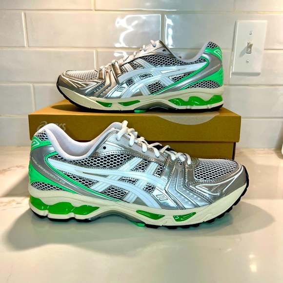 ASICS Gel Kayano 14 - Silver Lime - Picture 1 of 11